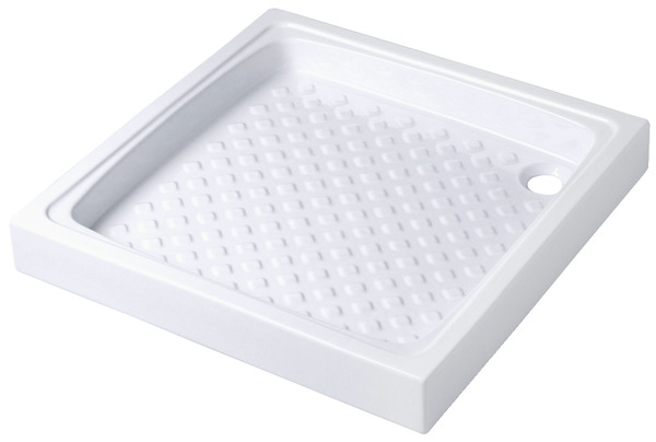 Receveur de douche carré à poser - 80 x 80 cm - Brico Dépôt