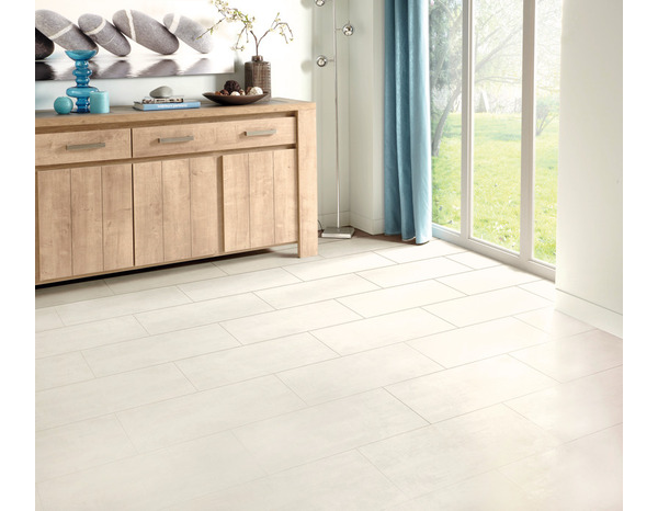 Carrelage de sol intérieur "Sabio" crème - l. 30 x L. 60 cm - Brico Dépôt