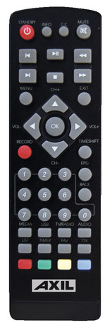 Décodeur TNT HD Sortie HDMI, péritiel, SPDIF coaxiale et port USB 2.0 - Brico Dépôt