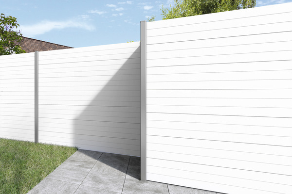 Planche PVC blanc - L. 3,0 m x H. 31,8 cm x Ép. 24 mm - Brico Dépôt