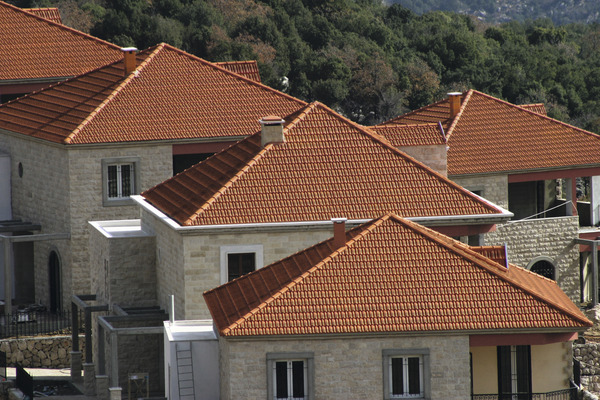 Tuile MARSEILLE rouge jaspé Ép. 55 mm - Brico Dépôt