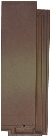 Demi-tuile PLANUM bordeaux klinker, Ep. 32 mm - Brico Dépôt