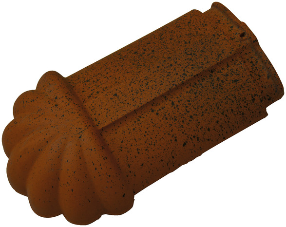 About d'arêtier marseille rouge jaspe Ep. 73 mm - Brico Dépôt