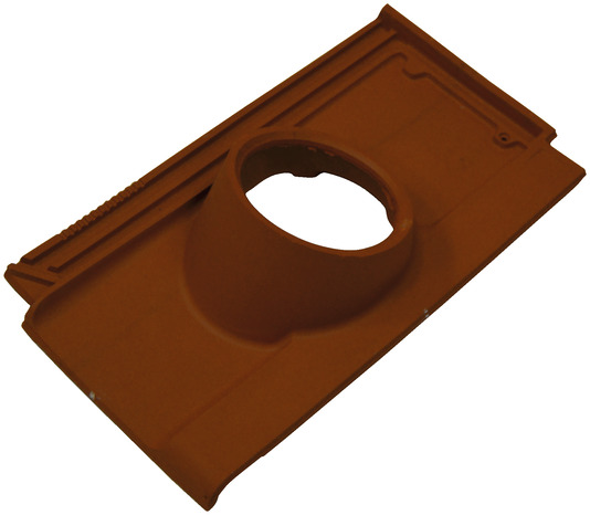 Tuile à douille innova vienna rouge klinker ep. 30 mm - Brico Dépôt