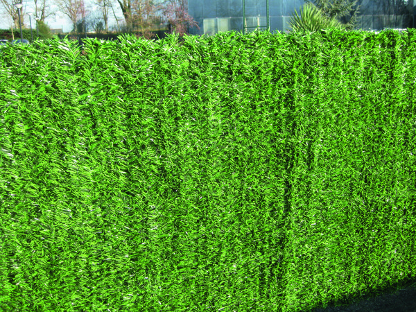 Haie artificielle 2 nuances vert - H. 1 m x L. 3 m - Brico Dépôt