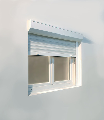 Volet roulant motorisé en aluminium 215 x 180 cm - Brico Dépôt