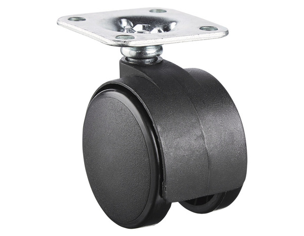 Roul.polyam.25kg d40.plat piv diam. 40 mm 25 kg - Tente - Brico Dépôt