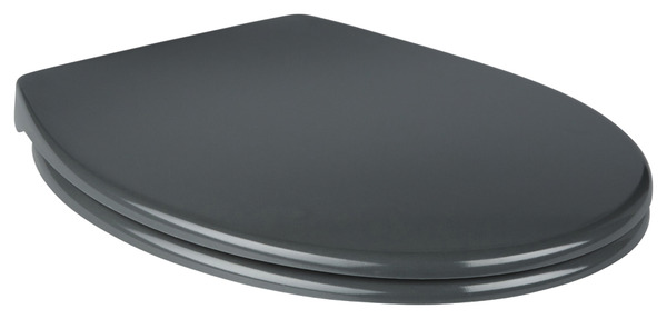 Abattant soft close Diani gris foncé - GoodHome - Brico Dépôt