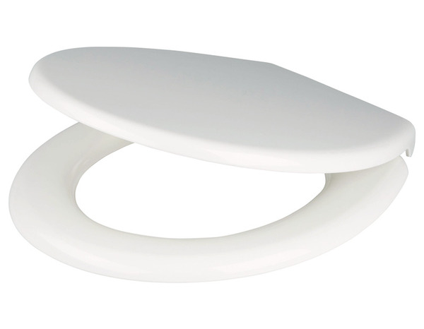 Abattant wc avec réducteur enfant « Carilo » NF - Blanc - GoodHome - Brico Dépôt