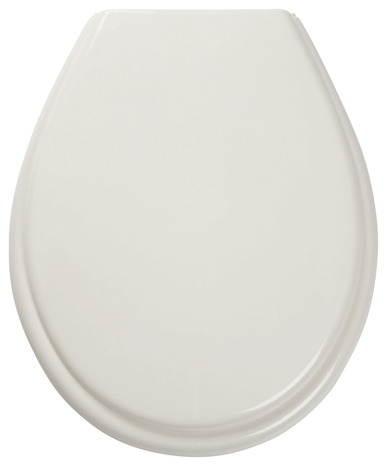 Abattant Wc - Blanc L. 43 cm x l. 36,5 cm - Brico Dépôt
