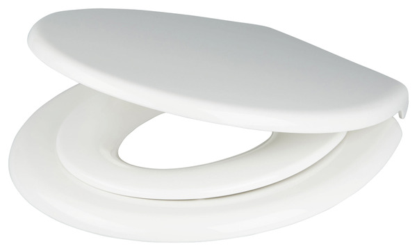 Abattant wc avec réducteur enfant « Carilo » NF - Blanc - GoodHome - Brico Dépôt