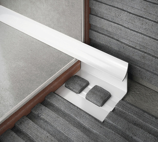 Profilé un quart de rond intérieur PVC blanc 6 mm - Diall - Brico Dépôt