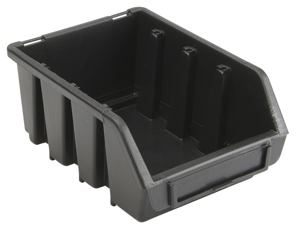 Bac organiseur noir petit 1 L - 7,5 x 11,6 x 16 cm - Brico Dépôt