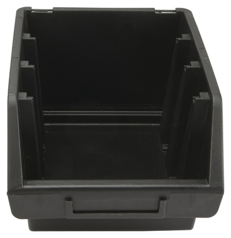 Bac organiseur noir moyen 4 L - L. 24 cm x P. 17 cm - Brico Dépôt