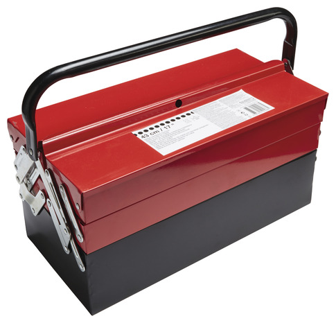 Boîte à outils à Cantilever en métal - 43 cm - Brico Dépôt