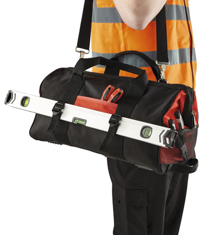 Sac à outils 46 cm et 24 poches avec fond souple - Brico Dépôt