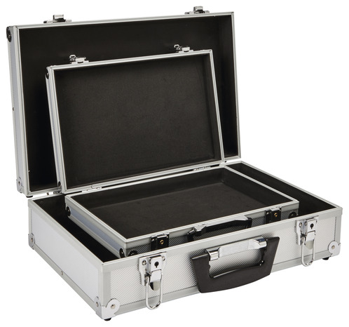 Lot de 2 mallettes en aluminium 32 et 43 cm - Brico Dépôt