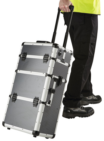 Coffre de rangement mobile aluminium 3 en 1 - WS-MS5 - Mac Allister - Brico Dépôt