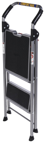 Tabouret escabeau pliant antidérapant 2 marches modèle 22493 - WERNER - Brico Dépôt