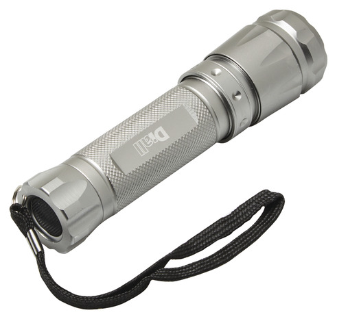 Torche aluminium LED 130 lm - Portée du rayon 65 m - Diall - Brico Dépôt