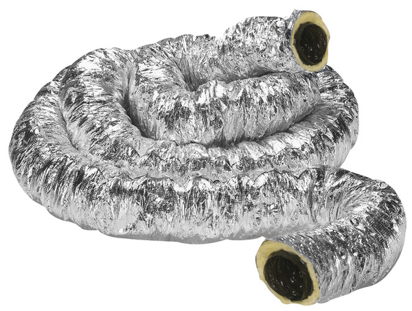 Gaine de VMC isolée souple en PVC - L. 6m, Ø 125 cm - Aldes - Brico Dépôt