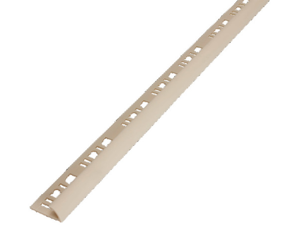 Profilé un quart de rond extérieur PVC beige 9 mm - Diall - Brico Dépôt