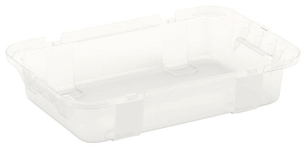 Bac de rangement transparent 5 L - Form - Brico Dépôt