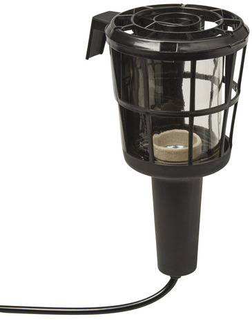 Baladeuse plastique noir E27 câble de 5 m H05VVF - Brico Dépôt