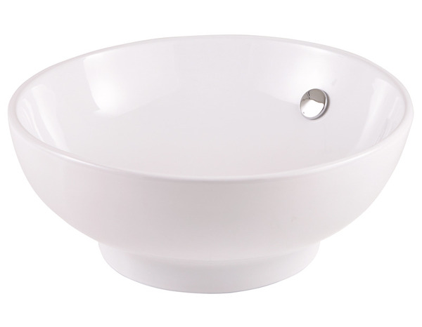 Vasque à poser "Nura" H. 16,5 cm Ø 40,5 cm - GoodHome - Brico Dépôt