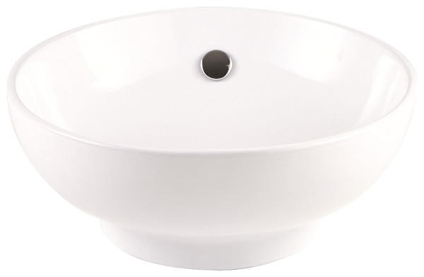 Vasque à poser "Nura" H. 16,5 cm Ø 40,5 cm - GoodHome - Brico Dépôt