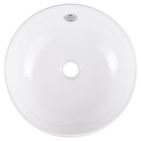 Vasque à poser "Nura" H. 16,5 cm Ø 40,5 cm - GoodHome - Brico Dépôt