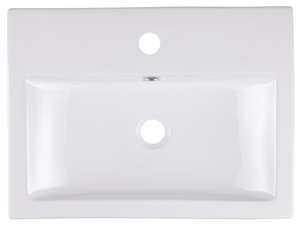 Vasque à poser "Albena" L. 54 x H. 13 x P. 40,5 cm - GoodHome - Brico Dépôt