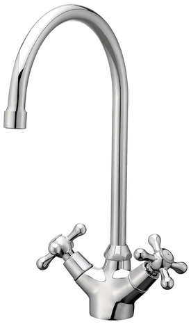 Mélangeur évier "Kisdon" - H. 33,6 cm - Brico Dépôt