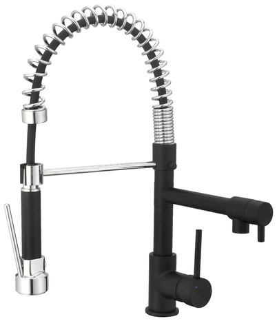 Mitigeur évier pro "Bilbrough" noir - Cooke and Lewis - Brico Dépôt