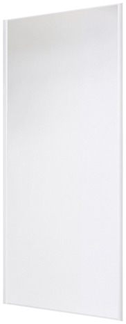 Porte de placard coulissante "Valla" H. 247,5 x L. 92,2 cm - blanche - Form - Brico Dépôt