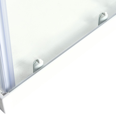 Accès d'angle droit "Onega" l.80cm en verre aspect dépoli - Cooke and Lewis - Brico Dépôt