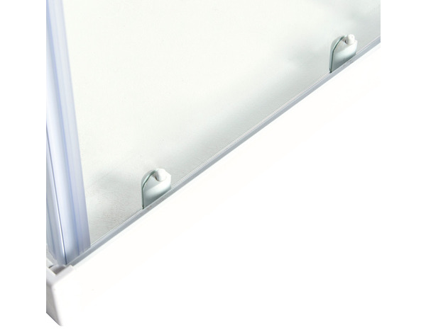 Accès d'angle droit "Onega" l. 90 cm en verre aspect dépoli - Cooke and Lewis - Brico Dépôt