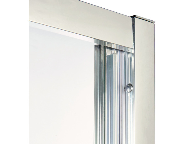 Accès d'angle circulaire "Onega" l. 90 cm en verre transparent - Cooke and Lewis - Brico Dépôt