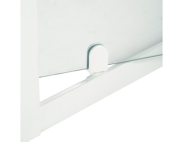 Porte de douche pivotante "Onega" l. 70 cm en verre aspect dépoli - Cooke and Lewis - Brico Dépôt