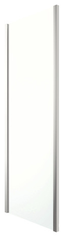 Paroi de douche latérale "Beloya" l.80 cm en verre transparent - GoodHome - Brico Dépôt