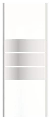 Paroi de douche latérale "Beloya" l.80 cm en verre effet miroir - GoodHome - Brico Dépôt