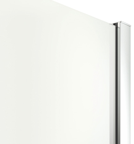 Paroi de douche latérale "Beloya" l.80 cm en verre effet miroir - GoodHome - Brico Dépôt