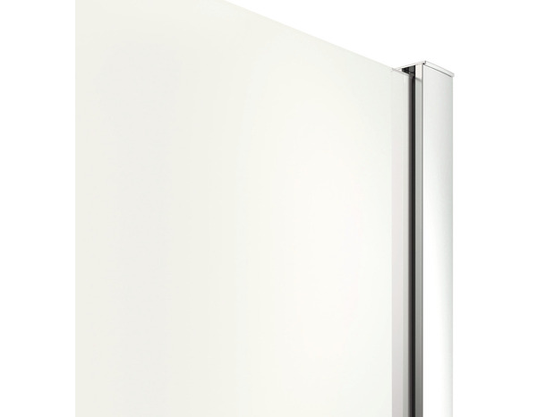 Paroi de douche latérale "Beloya" l.90 cm en verre effet miroir - GoodHome - Brico Dépôt