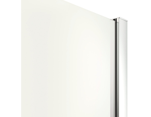 Paroi de douche à l'italienne Walk-In "Beloya" l.90 cm en verre transparent - GoodHome - Brico Dépôt