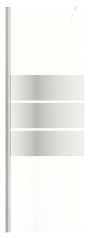 Paroi de douche à l'italienne Walk-In "Beloya" l.70 cm verre effet miroir - GoodHome - Brico Dépôt