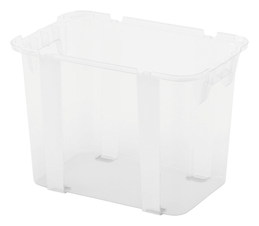 Bac de rangement transparent 18 L - Form - Brico Dépôt