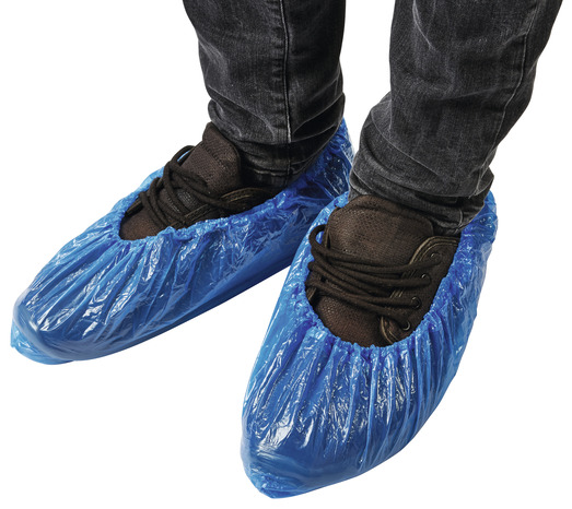 Lot de 100 protèges surchaussures jetables - Brico Dépôt