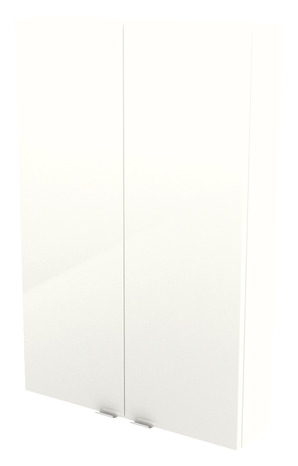 Armoire de salle de bains "Imandra" Blanc - L.60 x H.90 x P.15 cm - GoodHome - Brico Dépôt
