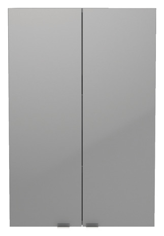 Armoire de salle de bains grise Imandra L.60 x H.90 x P.36 cm - GoodHome - Brico Dépôt