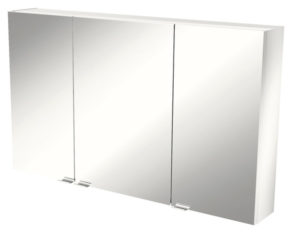 Armoire de salle de bains miroir Imandra L.100 x H.60 x P.15 cm
 - GoodHome - Brico Dépôt